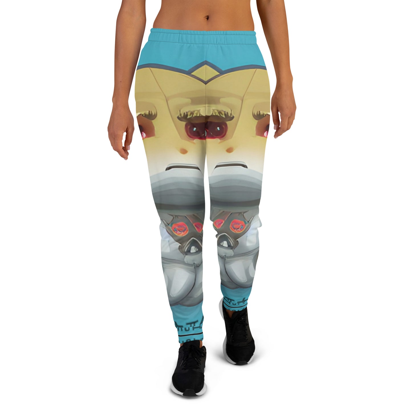 Nukie Aiko Radioactive light blue Women's Joggers