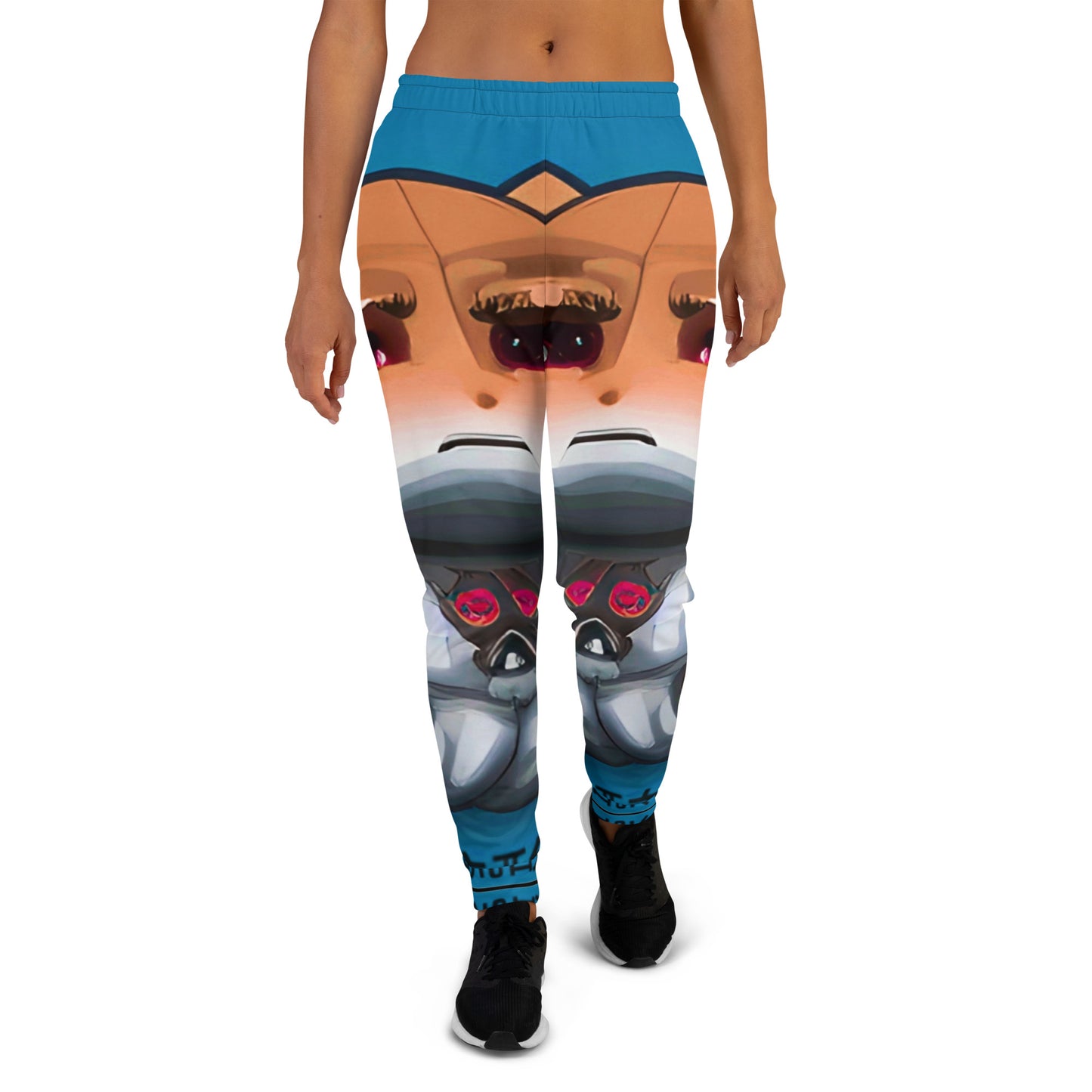 Nukie Aiko Radioactive Blue Women's Joggers