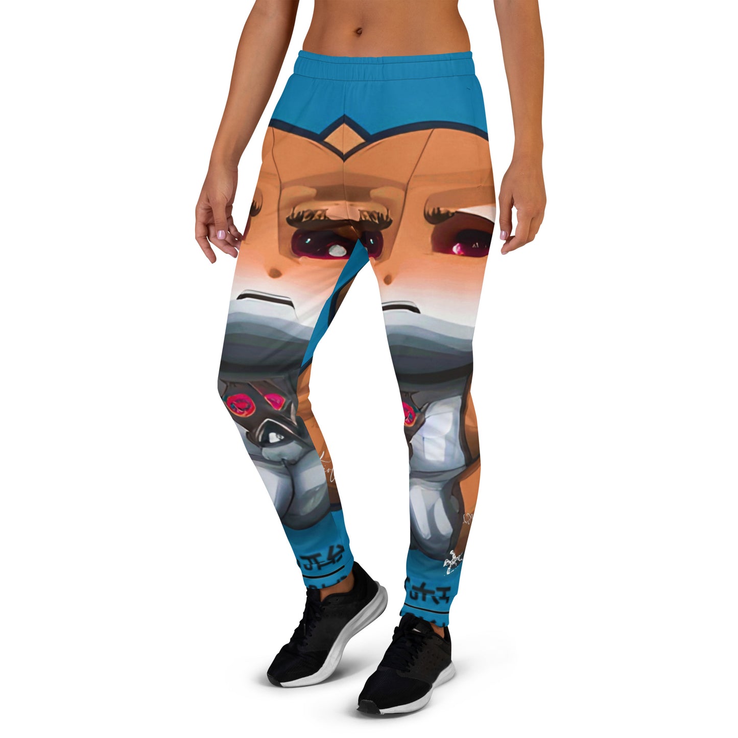Nukie Aiko Radioactive Blue Women's Joggers