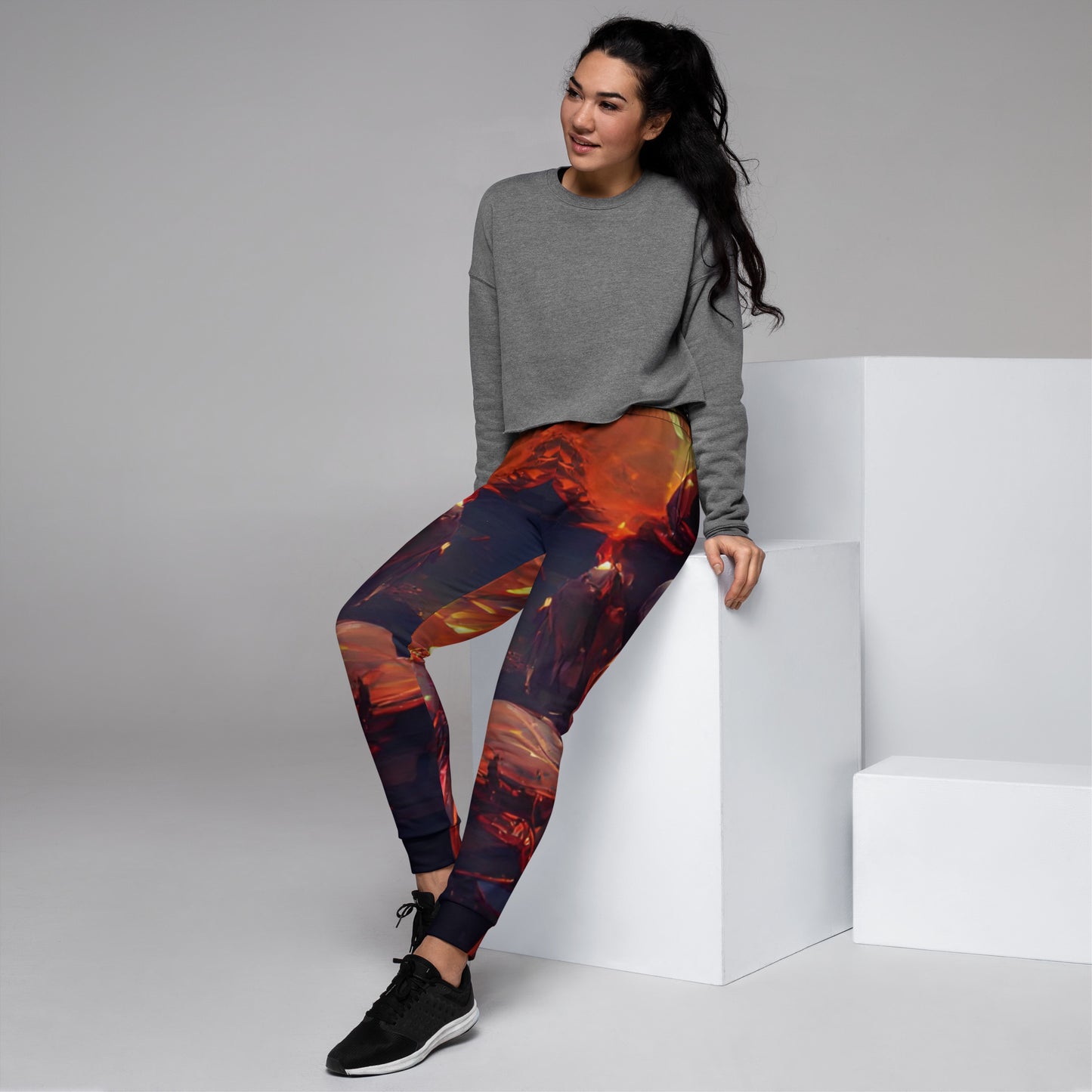 Semiramis Sunset on Tammuz Women's Joggers
