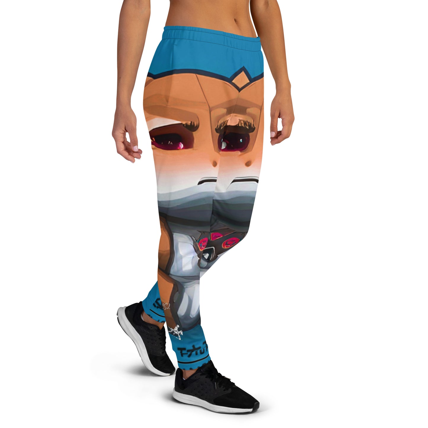 Nukie Aiko Radioactive Blue Women's Joggers