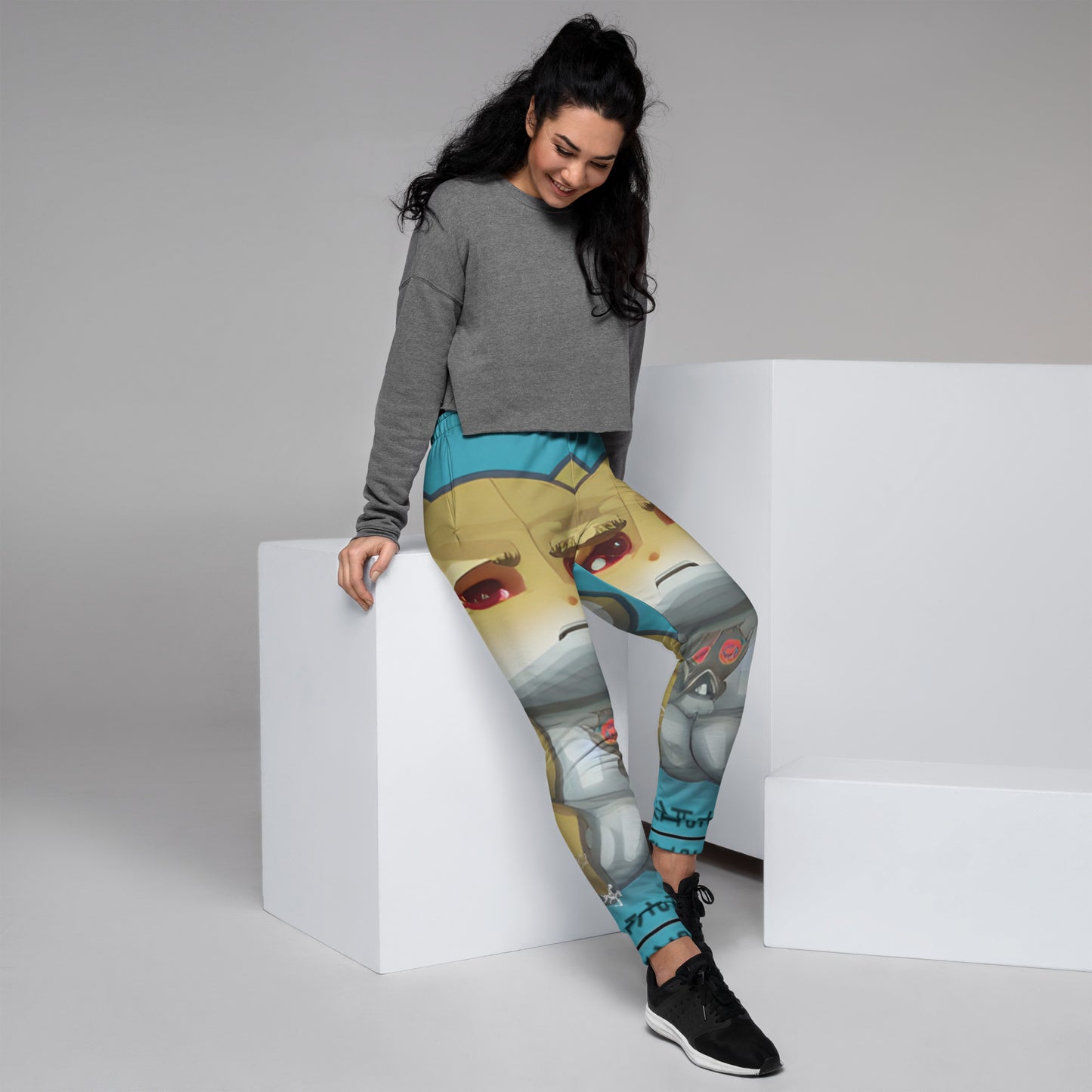 Nukie Aiko Radioactive light blue Women's Joggers