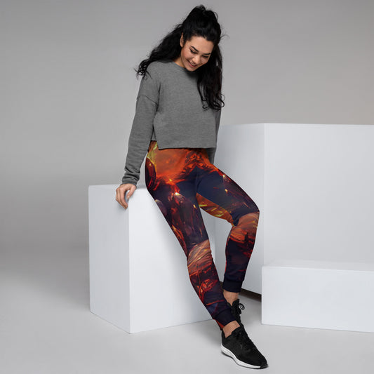 Semiramis Sunset on Tammuz Women's Joggers