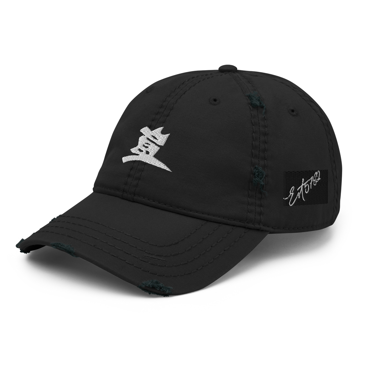 KING OF KINGS Vitriol Tokyo Distressed Dad Hat (Black)
