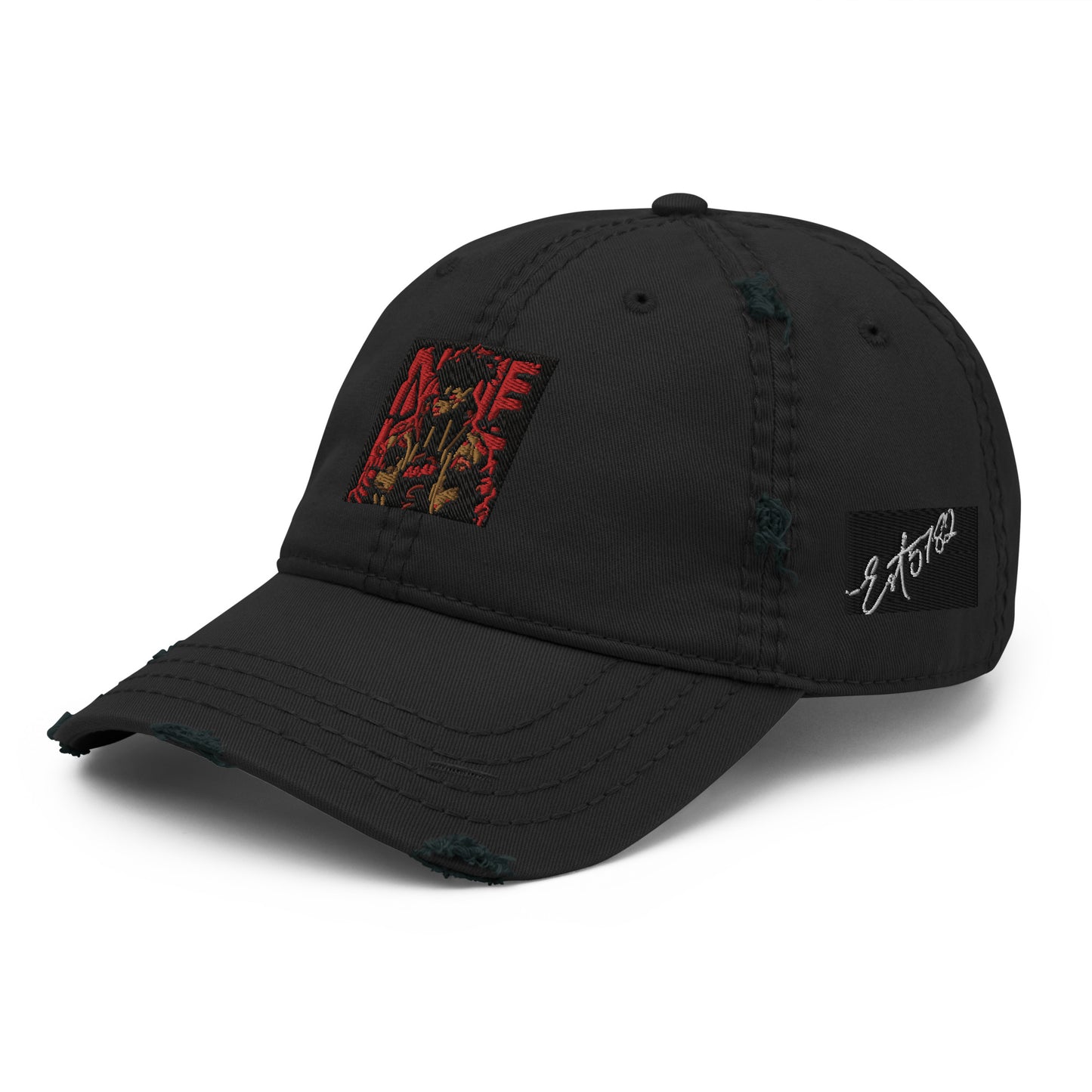 Afrofuturism Akira season 2 5783 Distressed Dad Hat