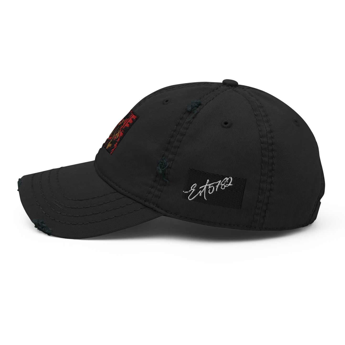 Afrofuturism Akira season 2 5783 Distressed Dad Hat