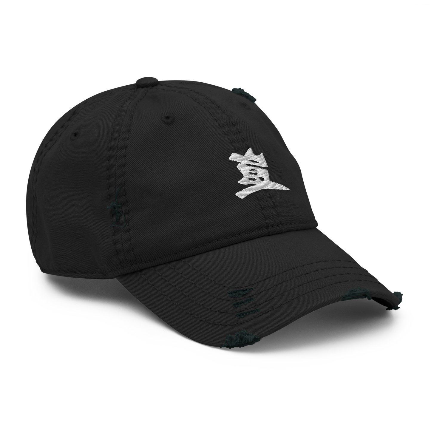 KING OF KINGS Vitriol Tokyo Distressed Dad Hat (Black)