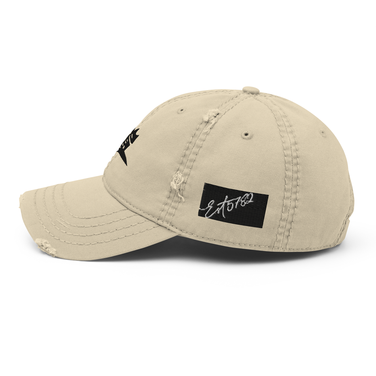King of Kings Vitriol Tokyo Distressed Dad Hat (Tan)