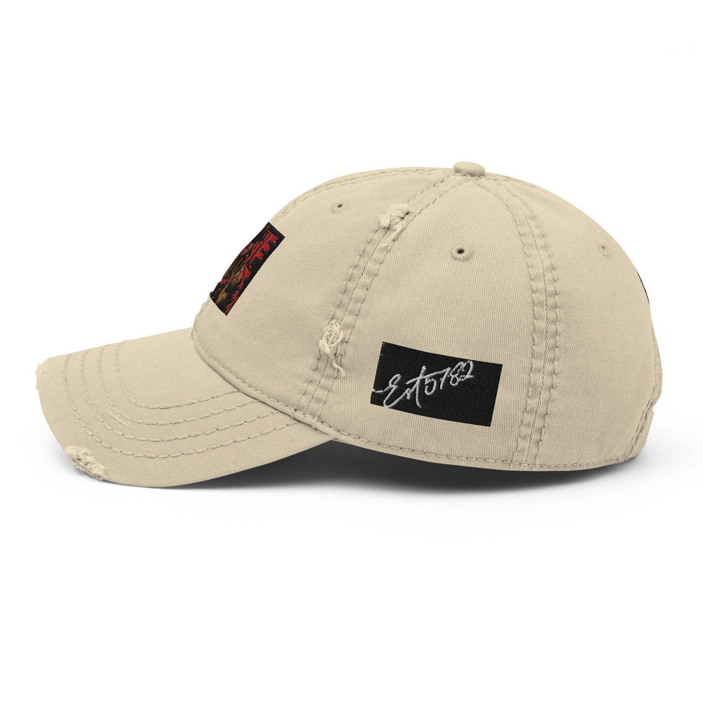 Afrofuturism Akira season 2 5783 Distressed Dad Hat