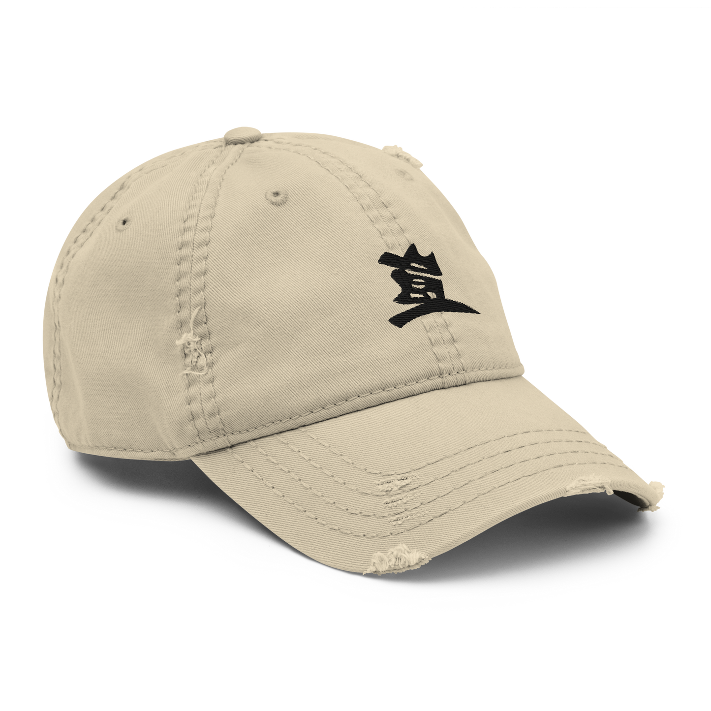 King of Kings Vitriol Tokyo Distressed Dad Hat (Tan)