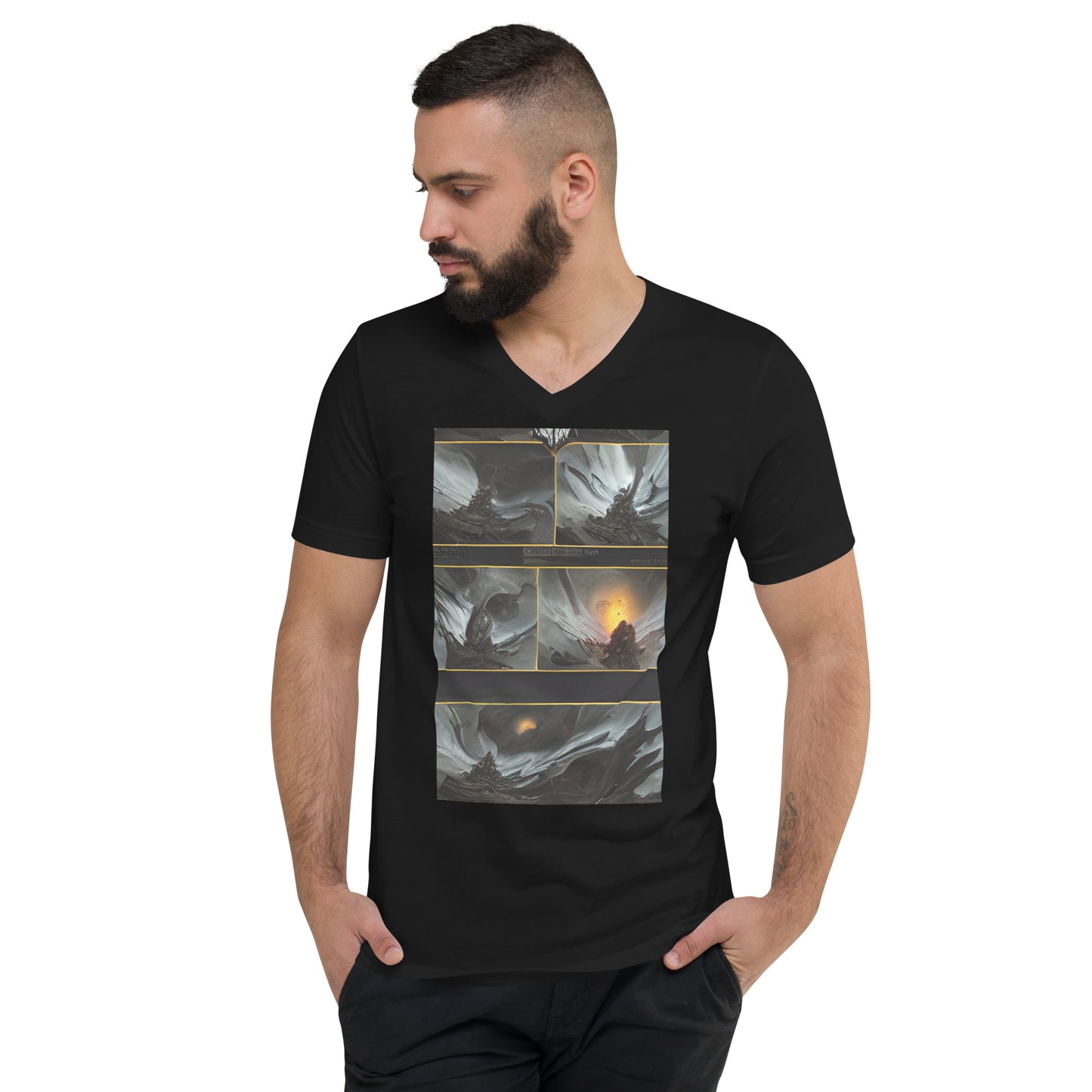 Primordial Fall (God Damn) Men's T-Shirt