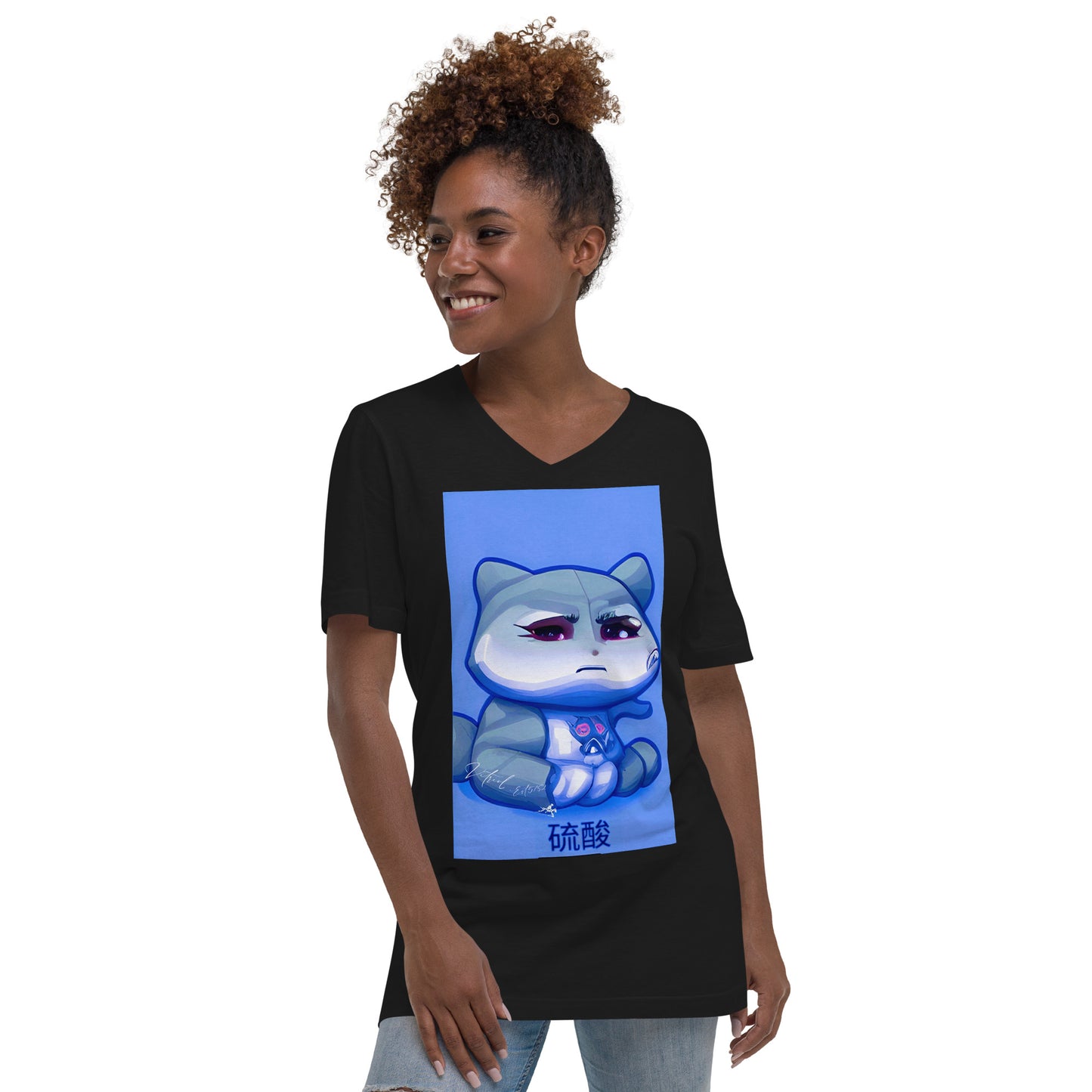 Nukie Aiko V-neck  Women's T-Shirt