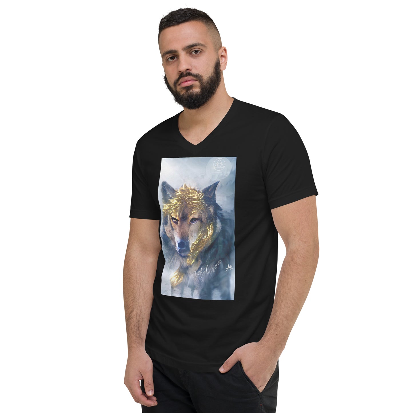 Alpha Above Wolf Pack Men's T-Shirt