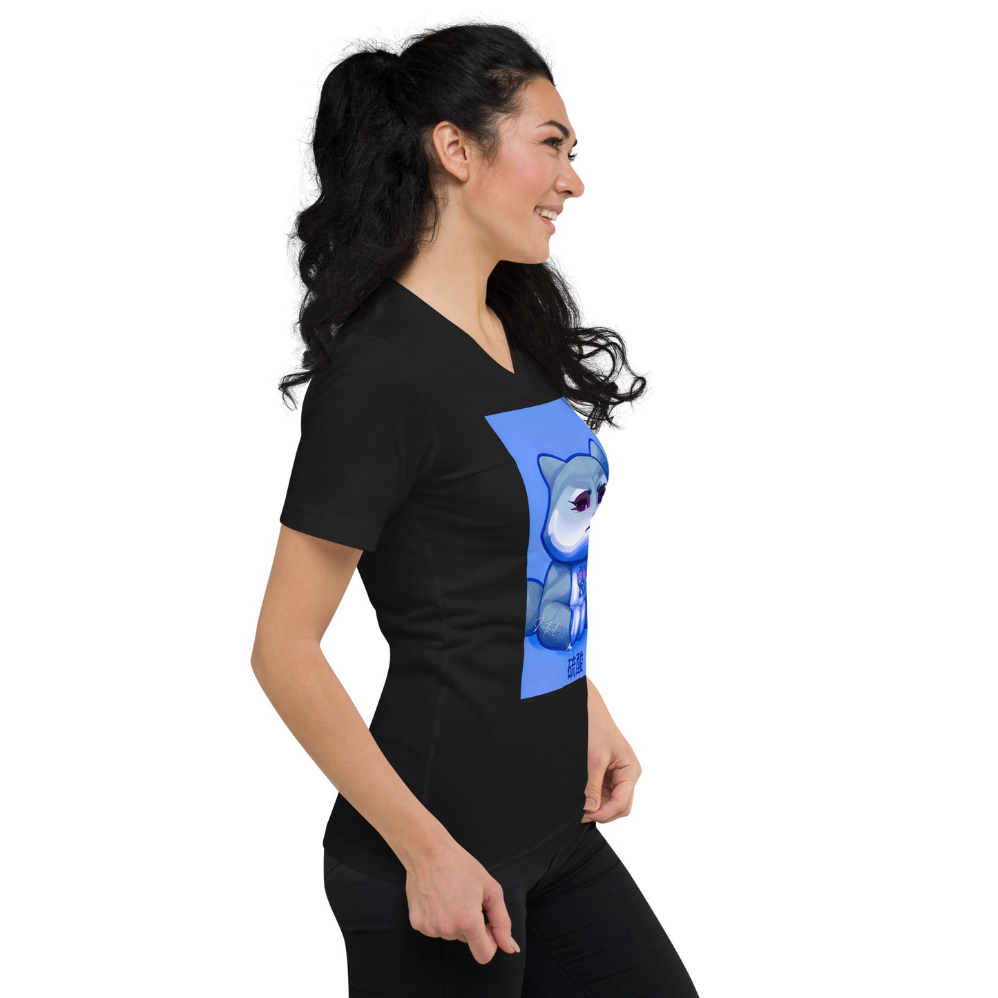 Nukie Aiko V-neck  Women's T-Shirt