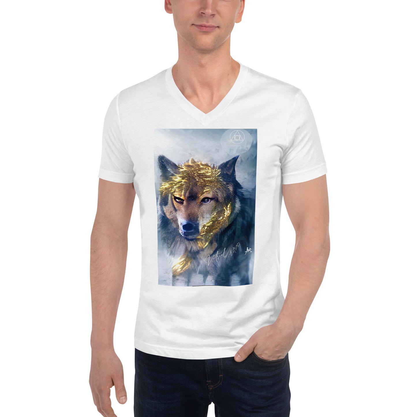Alpha Above Wolf Pack Men's T-Shirt