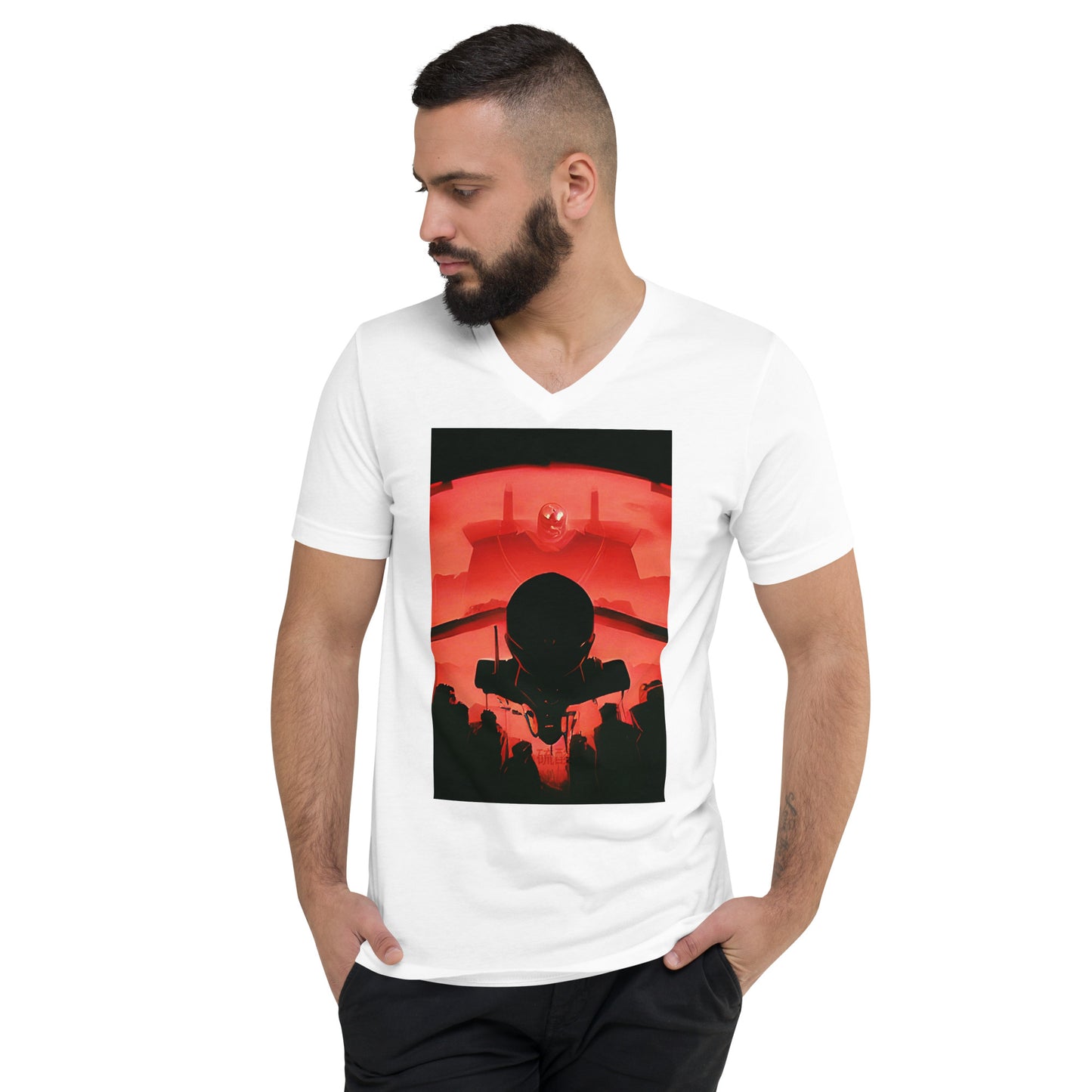 Where 2 or 3 are gathered.  V-Neck  Men's T-Shirt