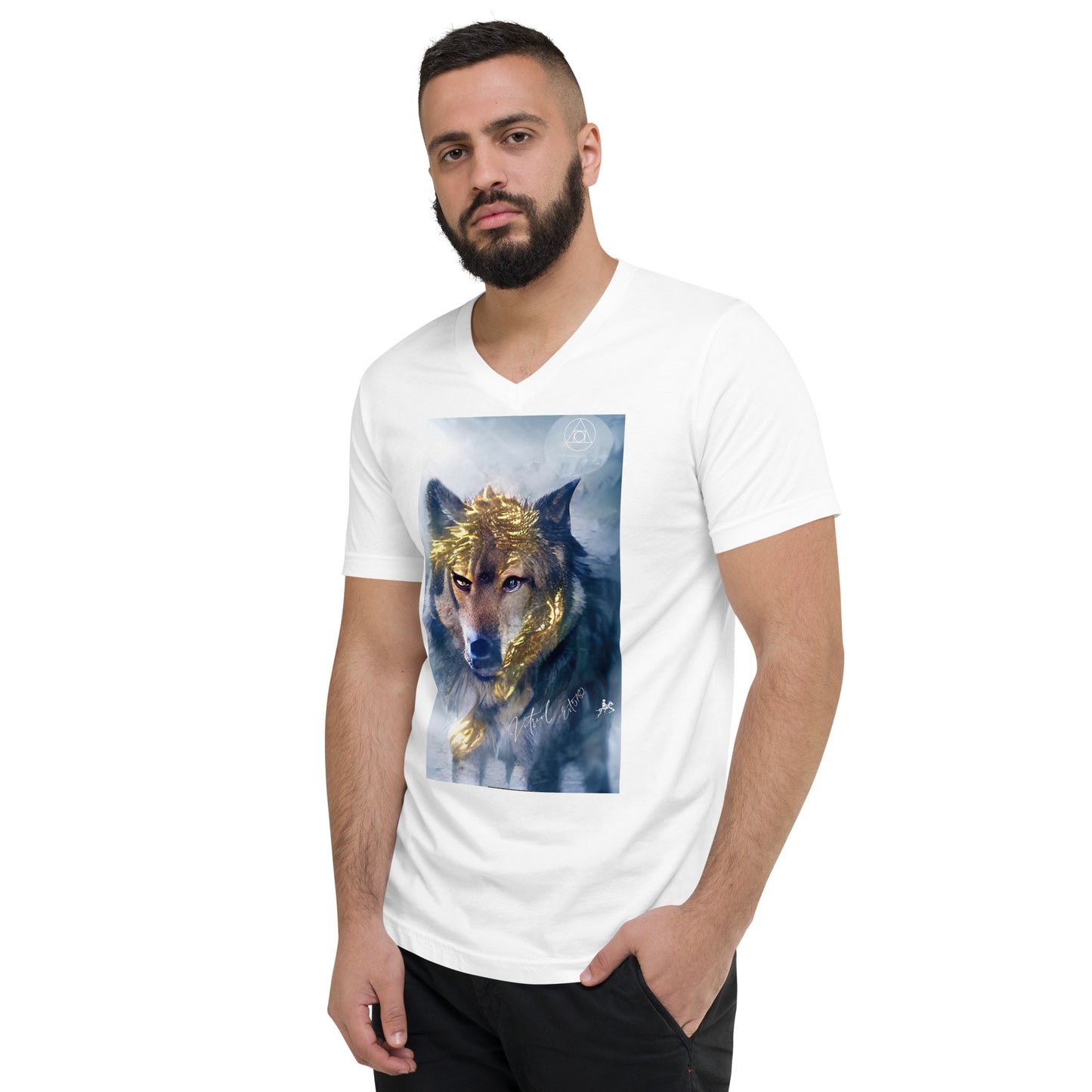Alpha Above Wolf Pack Men's T-Shirt